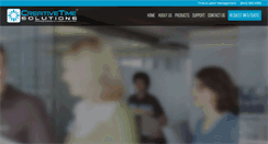 Desktop Screenshot of creativetimesolutions.com