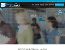 Tablet Screenshot of creativetimesolutions.com